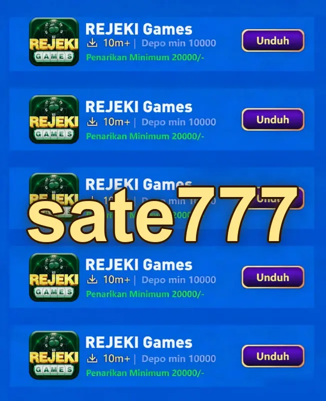 sate777 Tangkapan Layar - APK Resmi